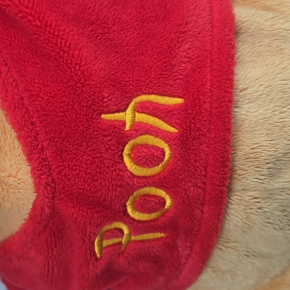 Disney Parks Winnie the Pooh Plush - Red Shirt and Yellow Fur - Picture 3 of 9